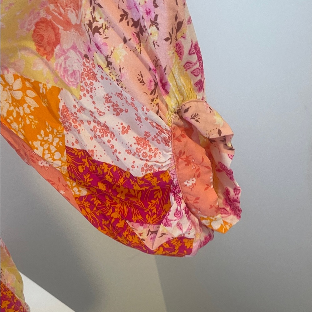 Fate Women's Multicolor Patchwork Blouse - image 5